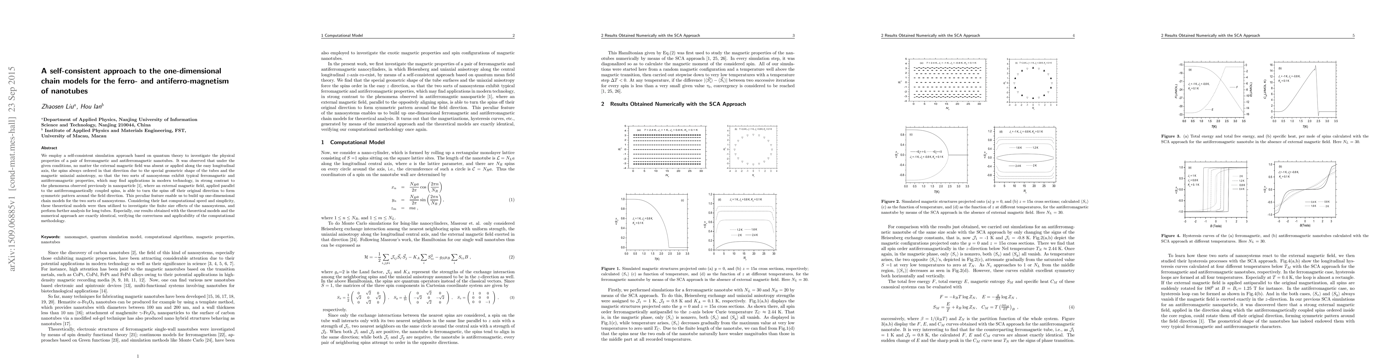 Thumbnail for A self-consistent approach to the one-dimensional chain models for the
  ferro- and antiferro-magnetism of nanotubes