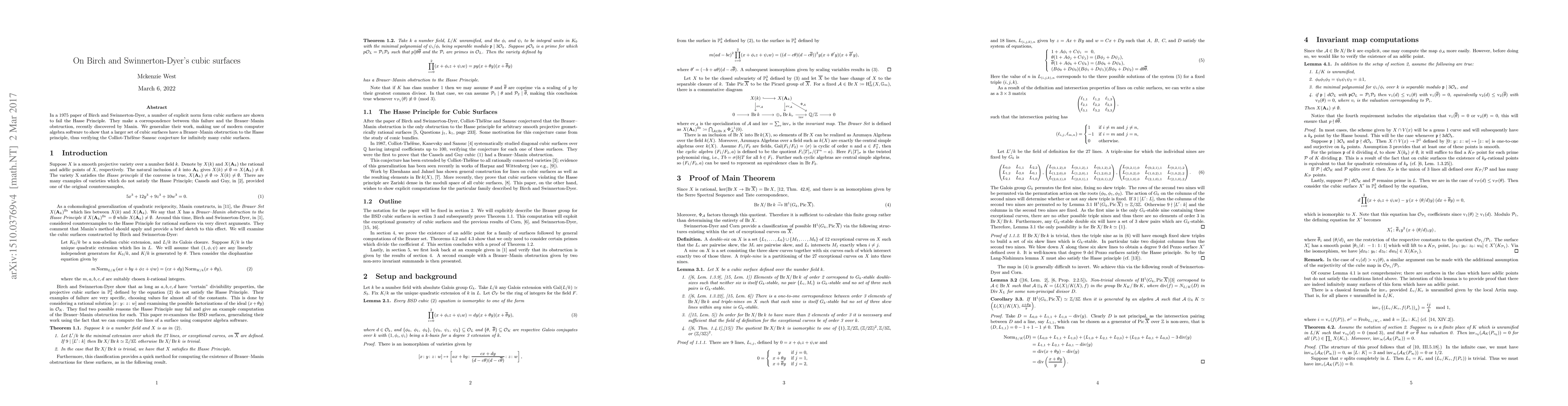 Thumbnail for On Birch and Swinnerton-Dyer's cubic surfaces