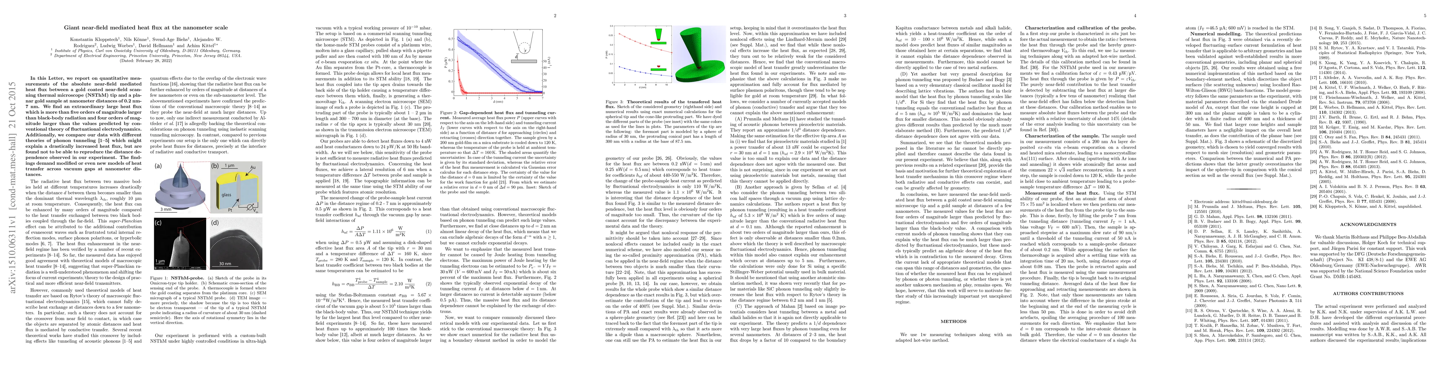 Thumbnail for Giant near-field mediated heat flux at the nanometer scale
