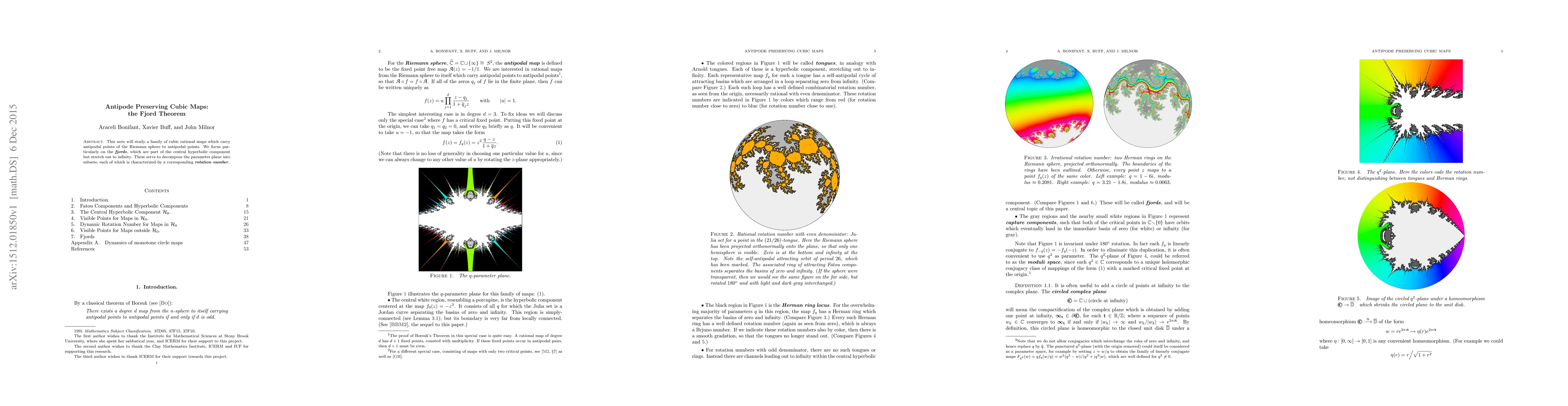 Thumbnail for Antipode Preserving Cubic Maps: the Fjord Theorem