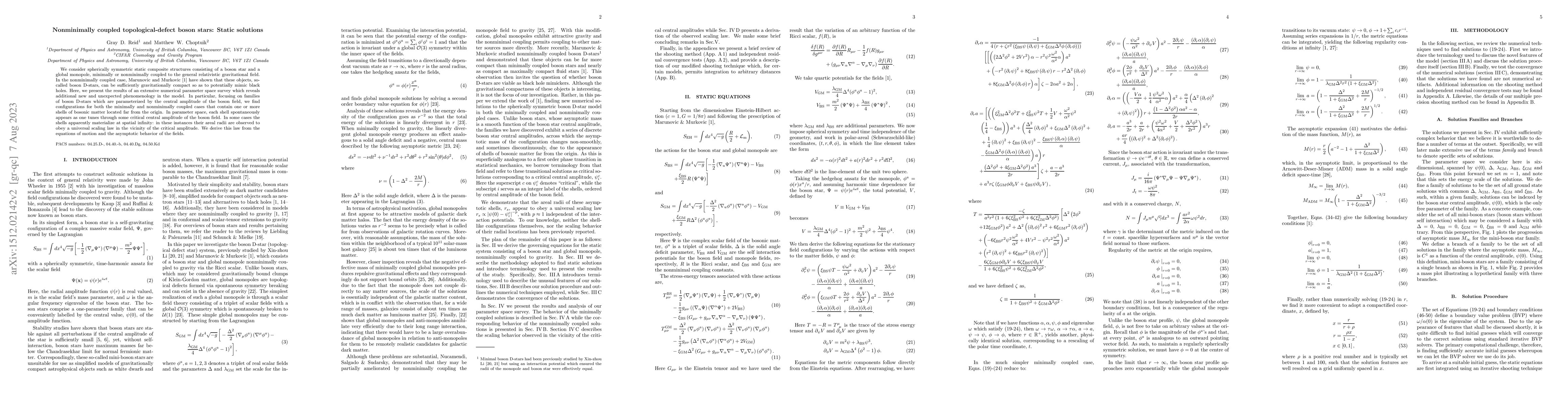 Thumbnail for Nonminimally coupled topological-defect boson stars: Static solutions