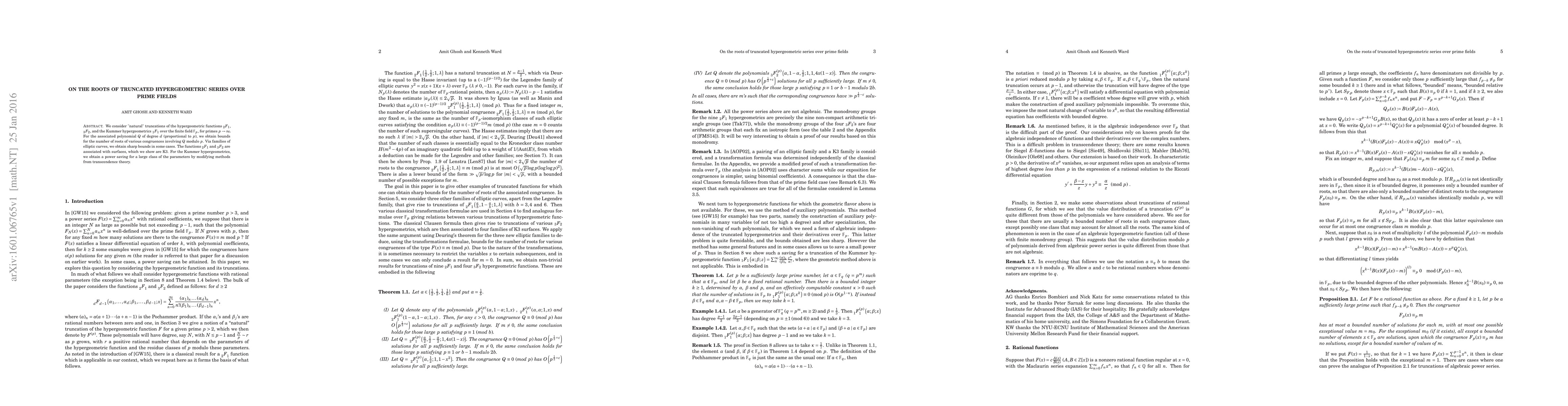Thumbnail for Counting roots of truncated hypergeometric series over finite fields