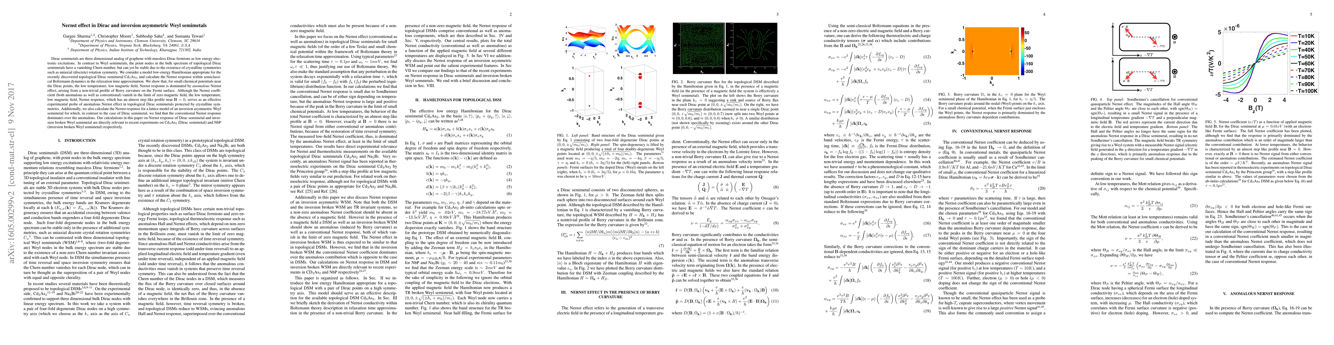 Thumbnail for Nernst effect in Dirac and inversion-asymmetric Weyl semimetals