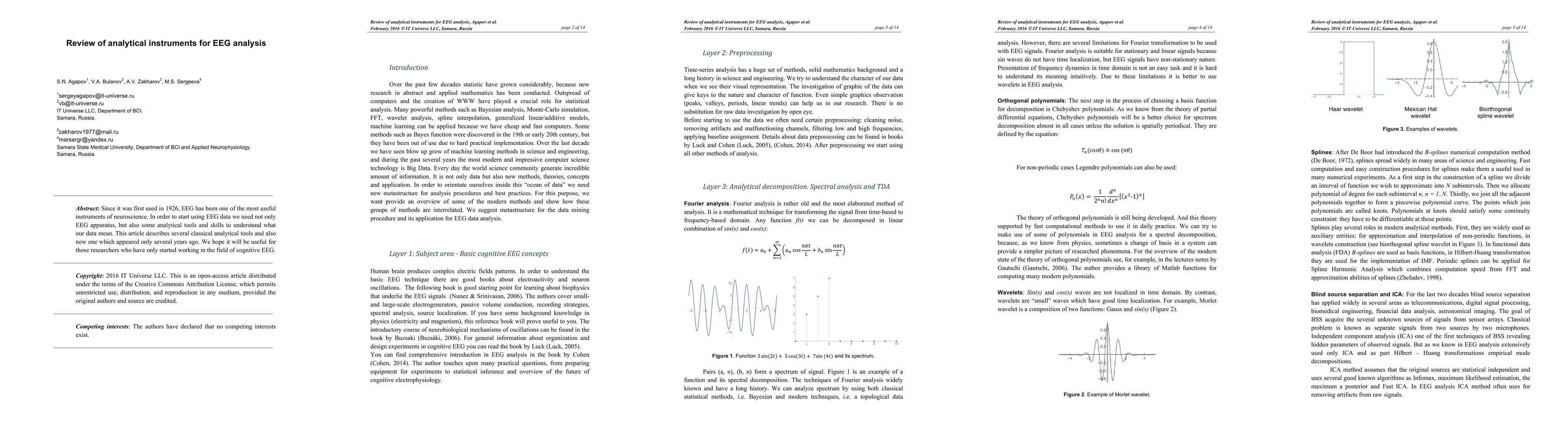 Thumbnail for Review of analytical instruments for EEG analysis