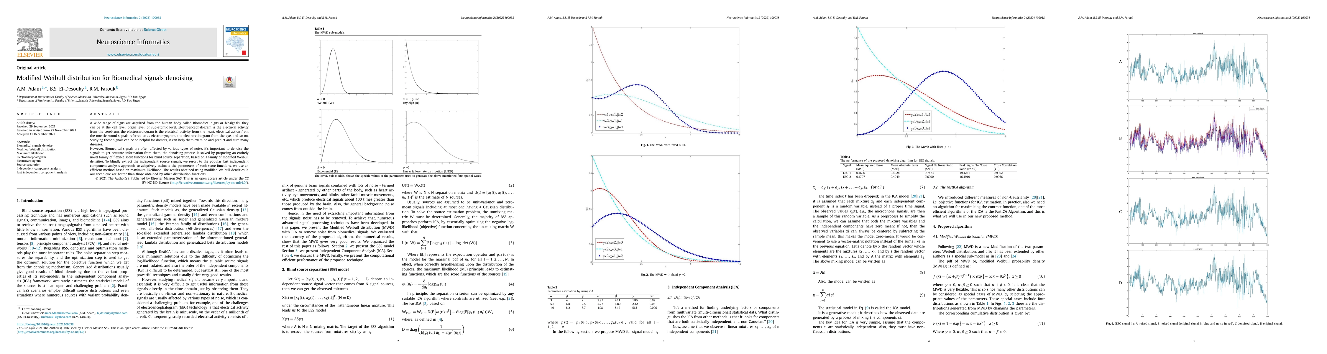 Thumbnail for Modified Weibull distribution for Biomedical signals denoising