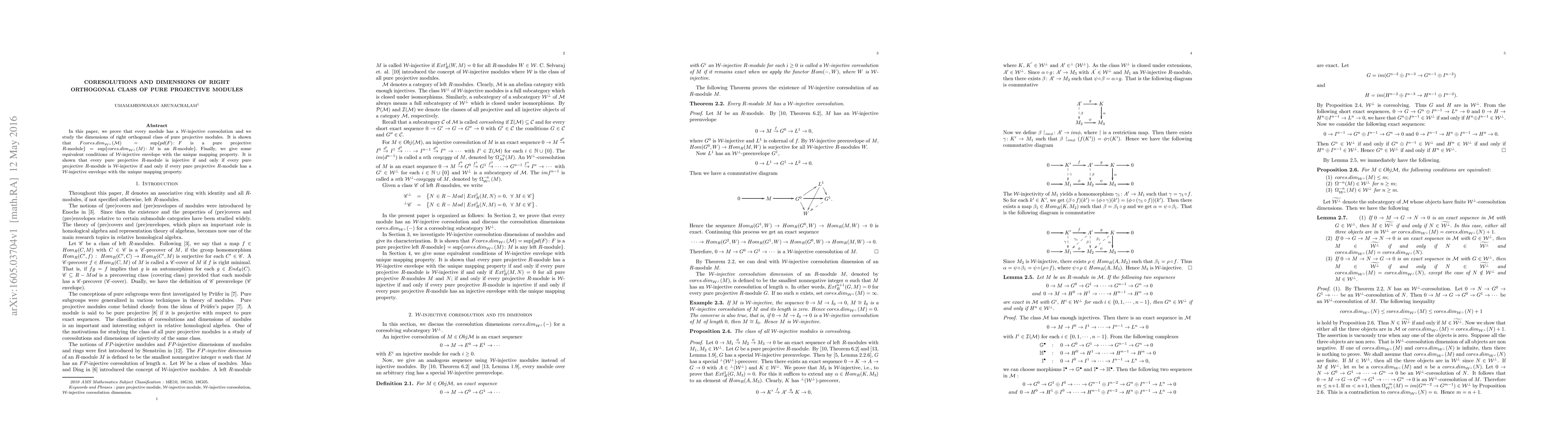 Thumbnail for Right orthogonal class of pure projective modules over pure hereditary
  rings