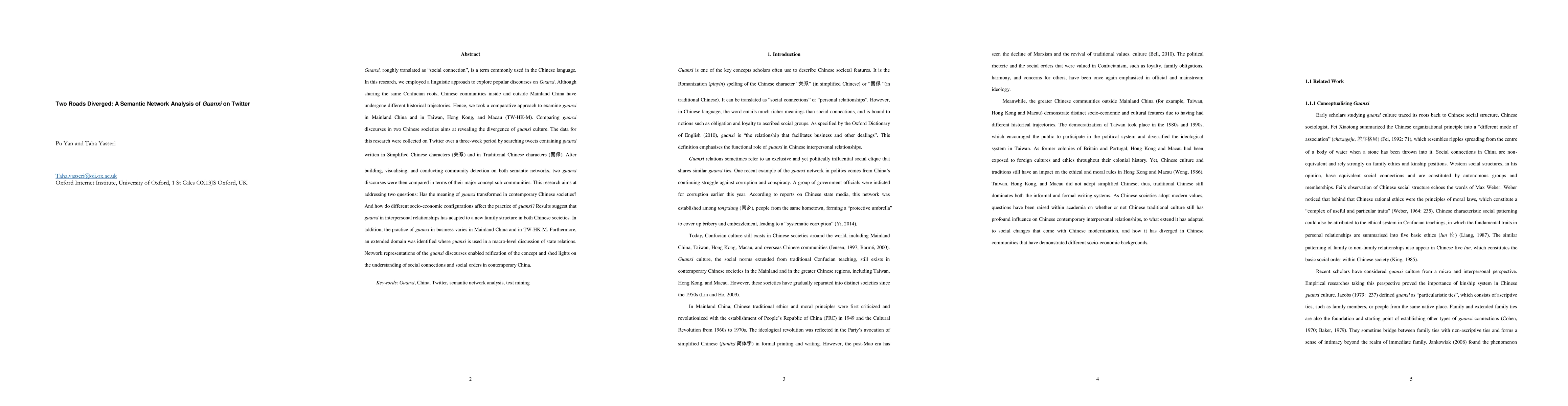 Thumbnail for Two Roads Diverged: A Semantic Network Analysis of Guanxi on Twitter