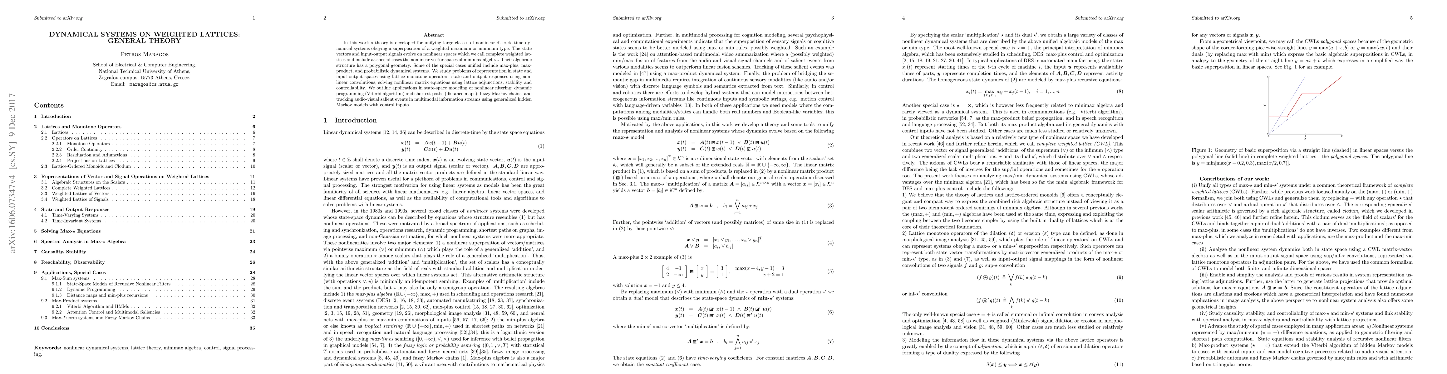Thumbnail for Dynamical Systems On Weighted Lattices: General Theory