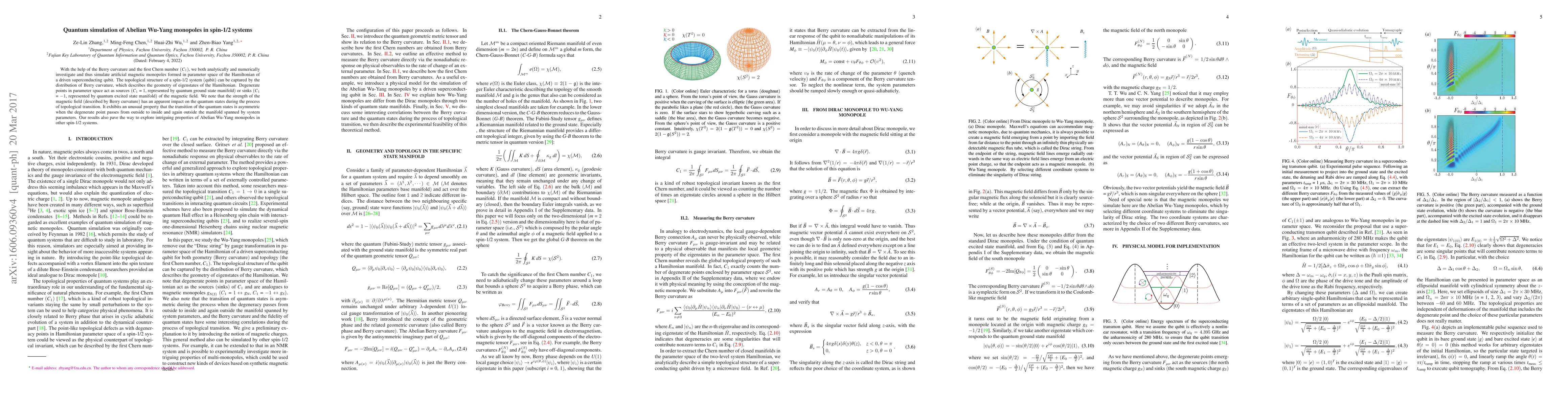 Thumbnail for Quantum simulation of Abelian Wu-Yang monopoles in spin-1/2 systems