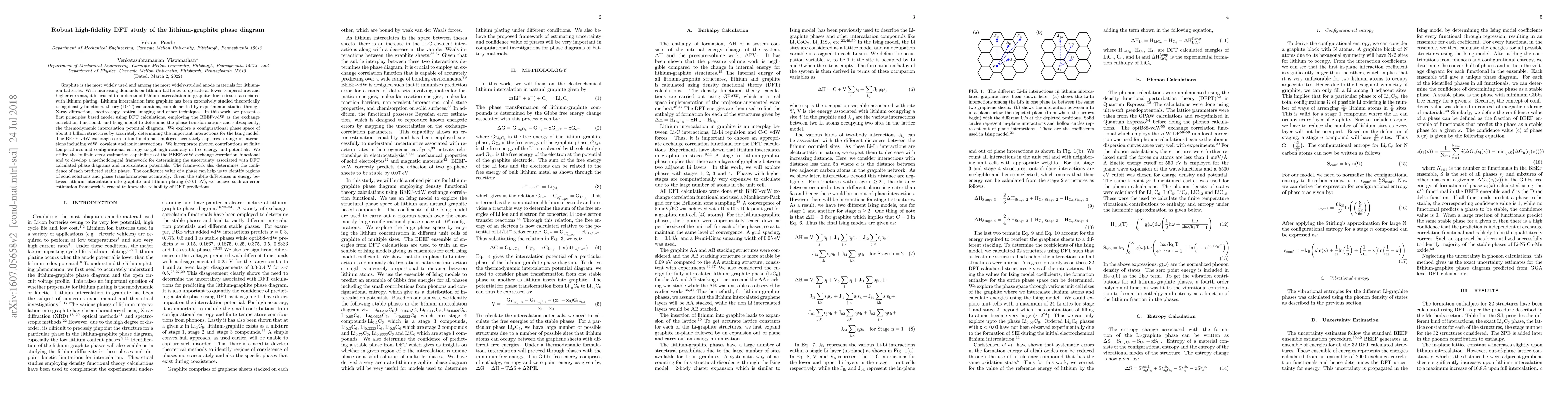 Thumbnail for Robust high-fidelity DFT study of the lithium-graphite phase diagram