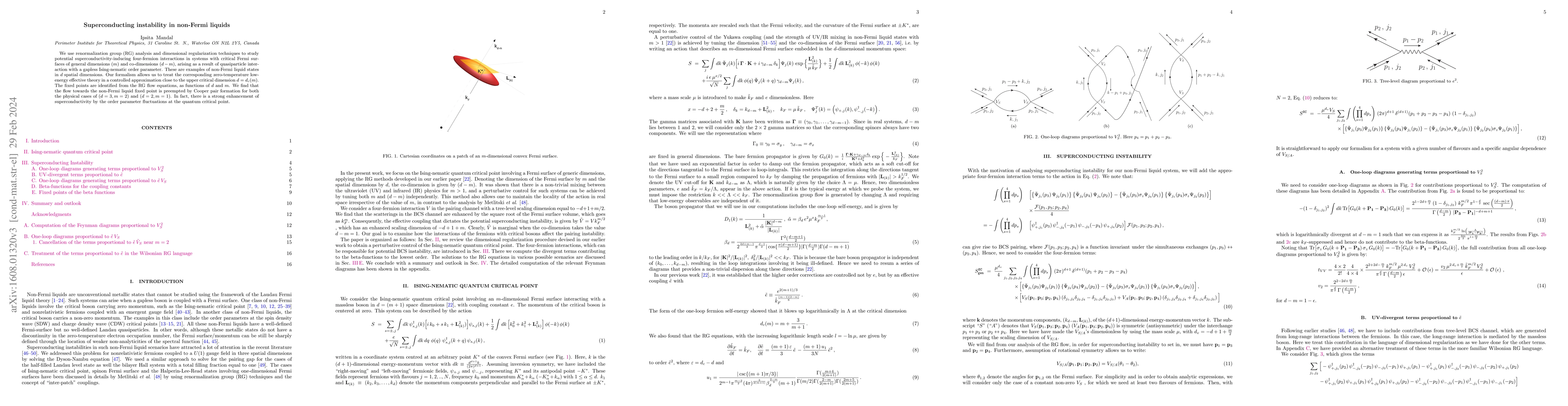 Thumbnail for Superconducting instability in non-Fermi liquids