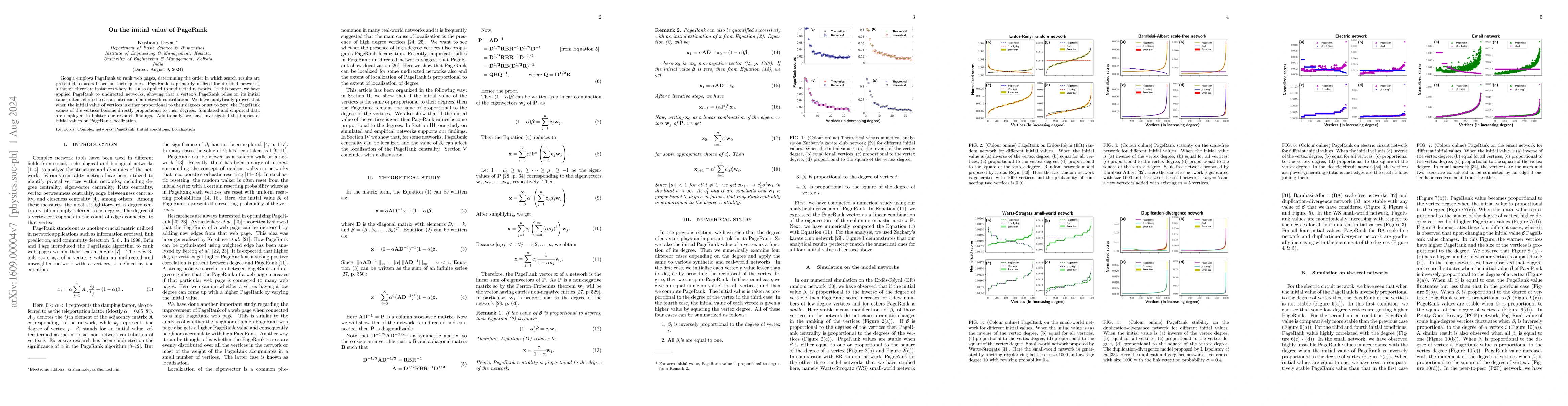 Thumbnail for On the initial value of PageRank