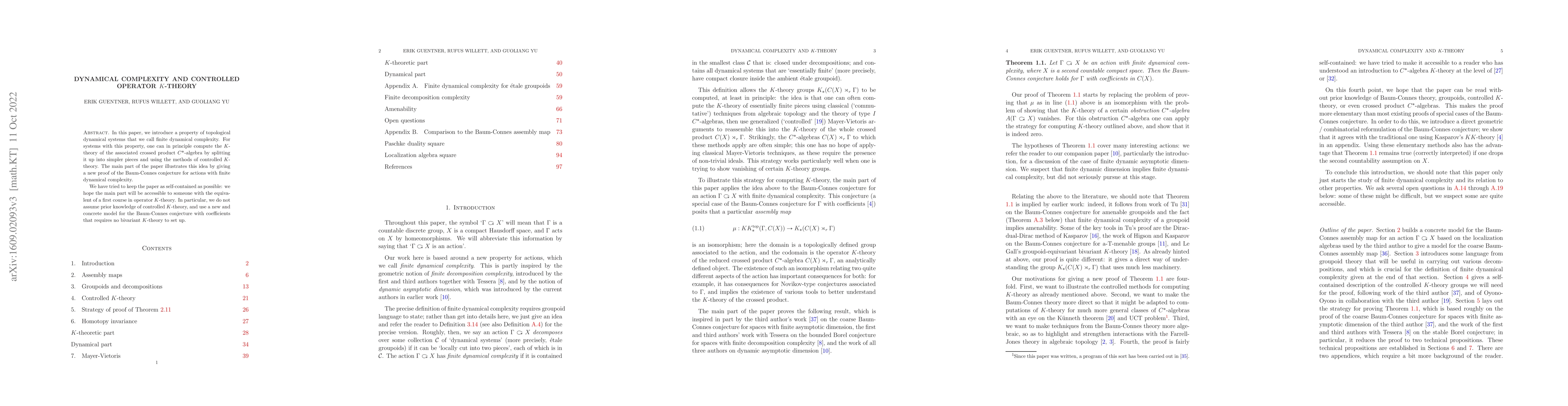 Thumbnail for Dynamical complexity and controlled operator K-theory