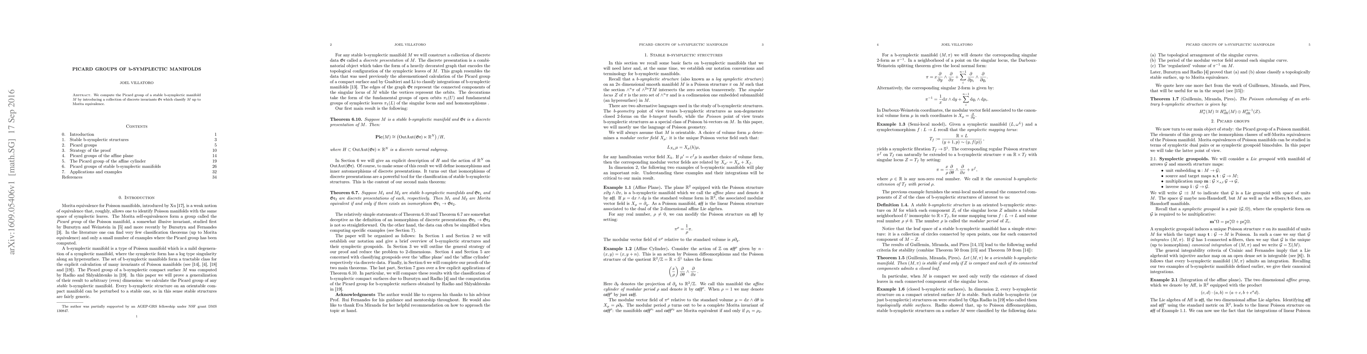 Thumbnail for Picard groups of b-symplectic manifolds