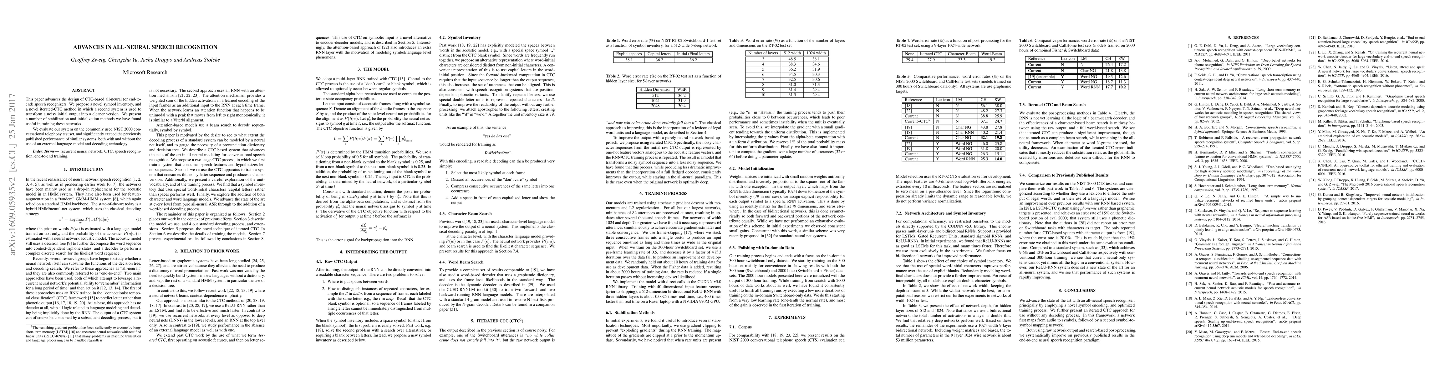 Thumbnail for Advances in All-Neural Speech Recognition