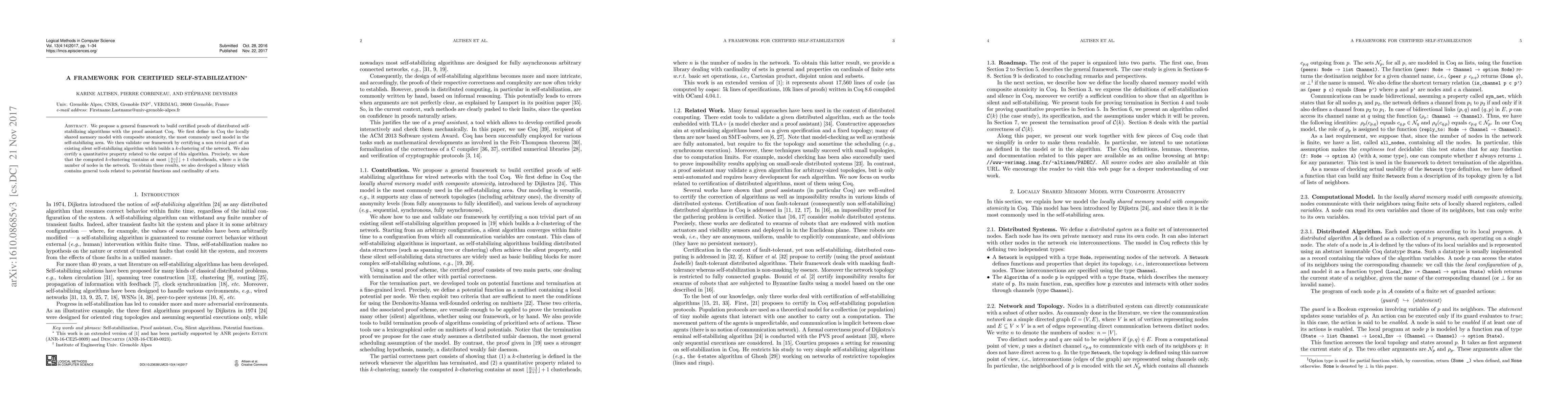 Thumbnail for A Framework for Certified Self-Stabilization