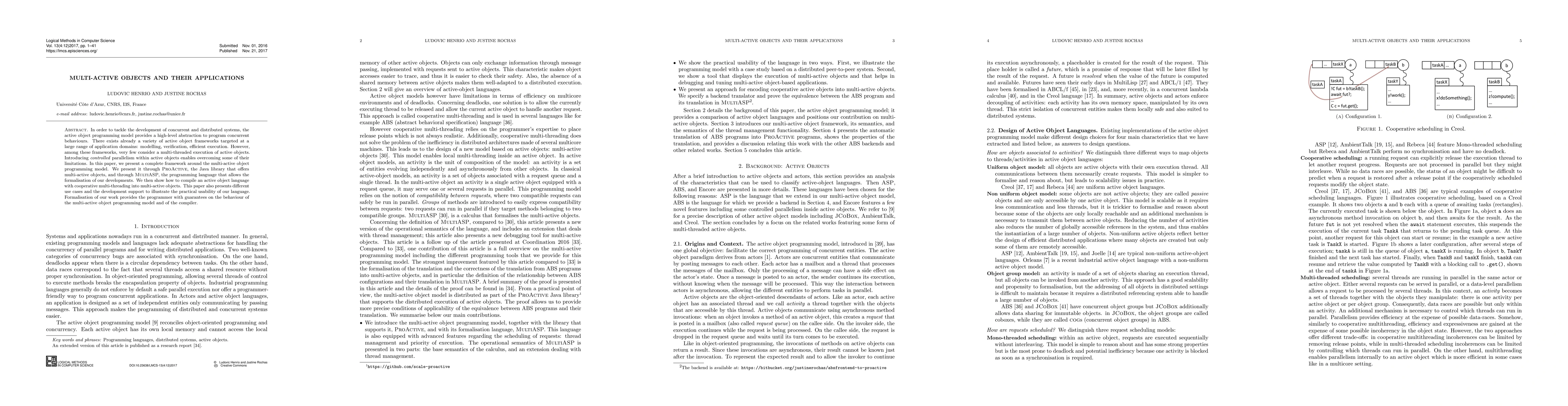 Thumbnail for Multiactive objects and their applications