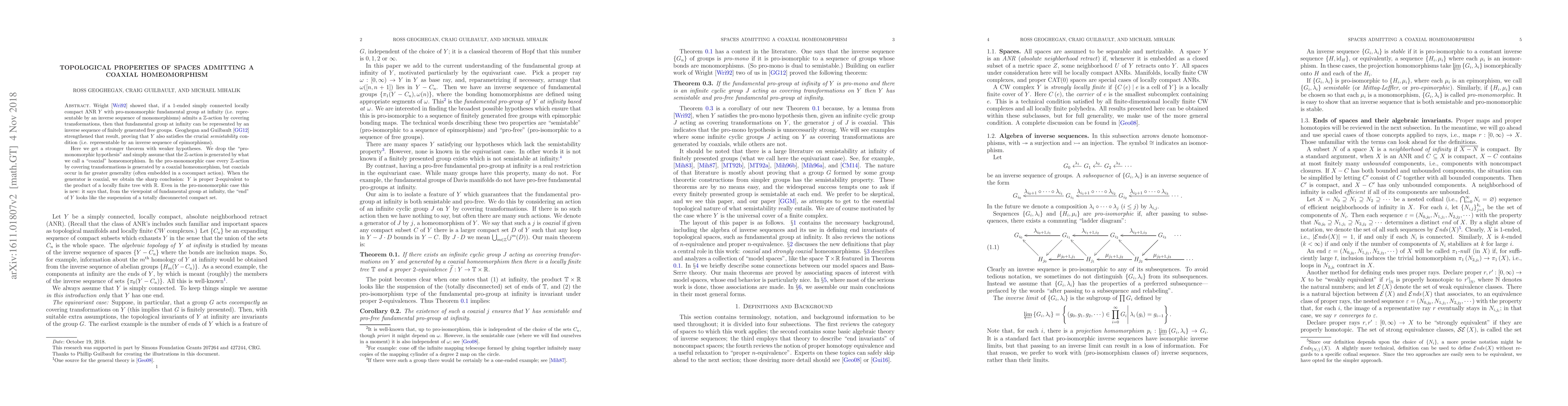 Thumbnail for Topological properties of spaces admitting a coaxial homeomorphism