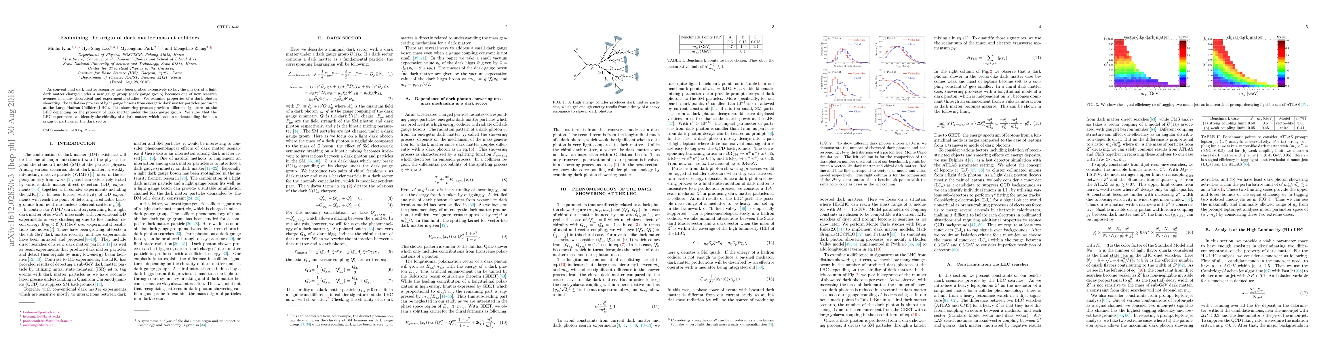 Thumbnail for Examining the origin of dark matter mass at colliders