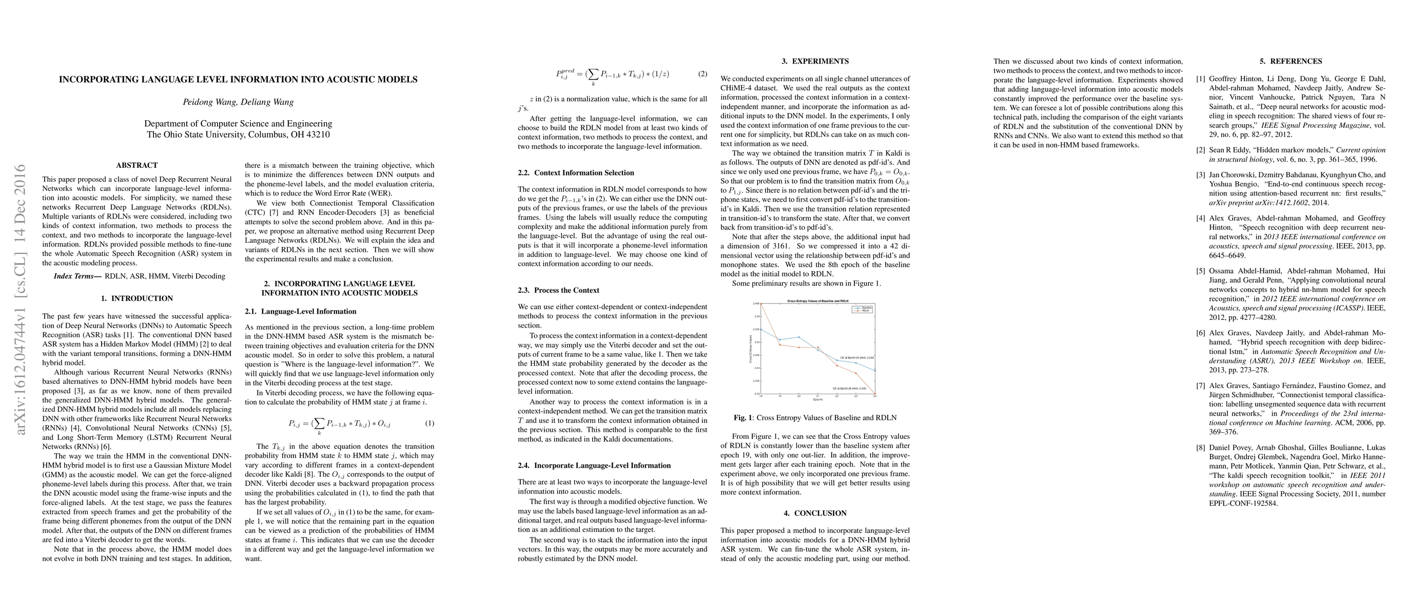 Thumbnail for Incorporating Language Level Information into Acoustic Models