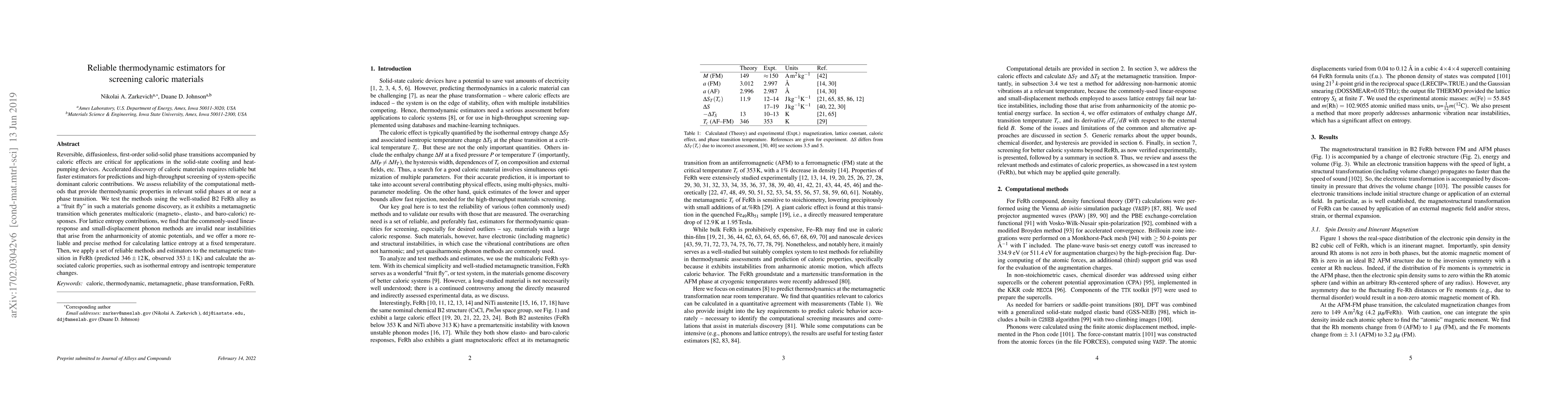 Thumbnail for Reliable thermodynamic estimators for screening multicaloric materials