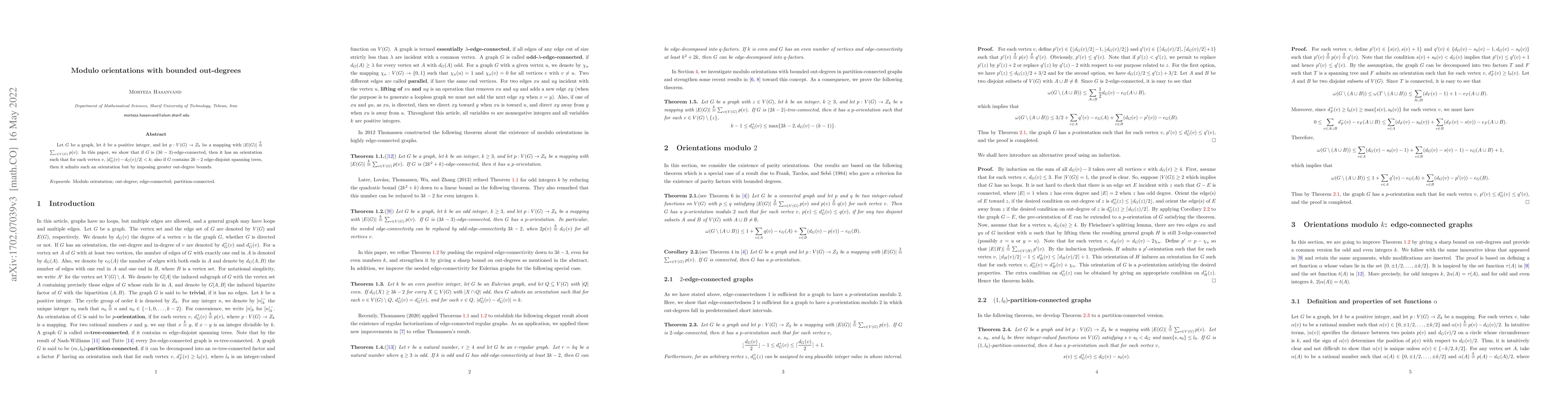 Thumbnail for Modulo orientations with bounded out-degrees