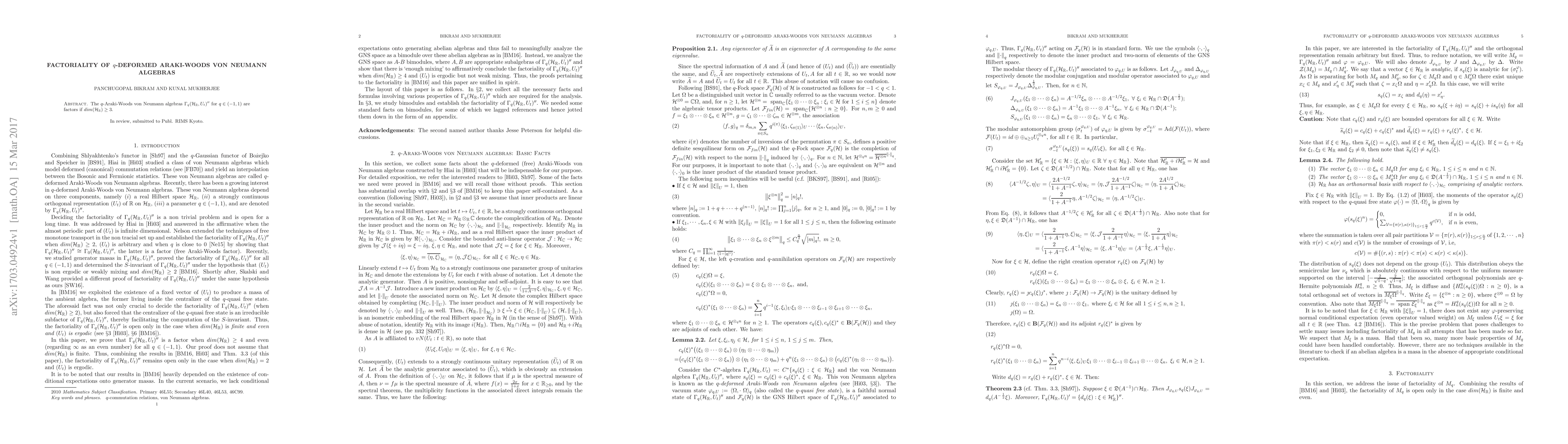 Thumbnail for Factoriality of $q$-deformed Araki-Woods von Neumann algebras