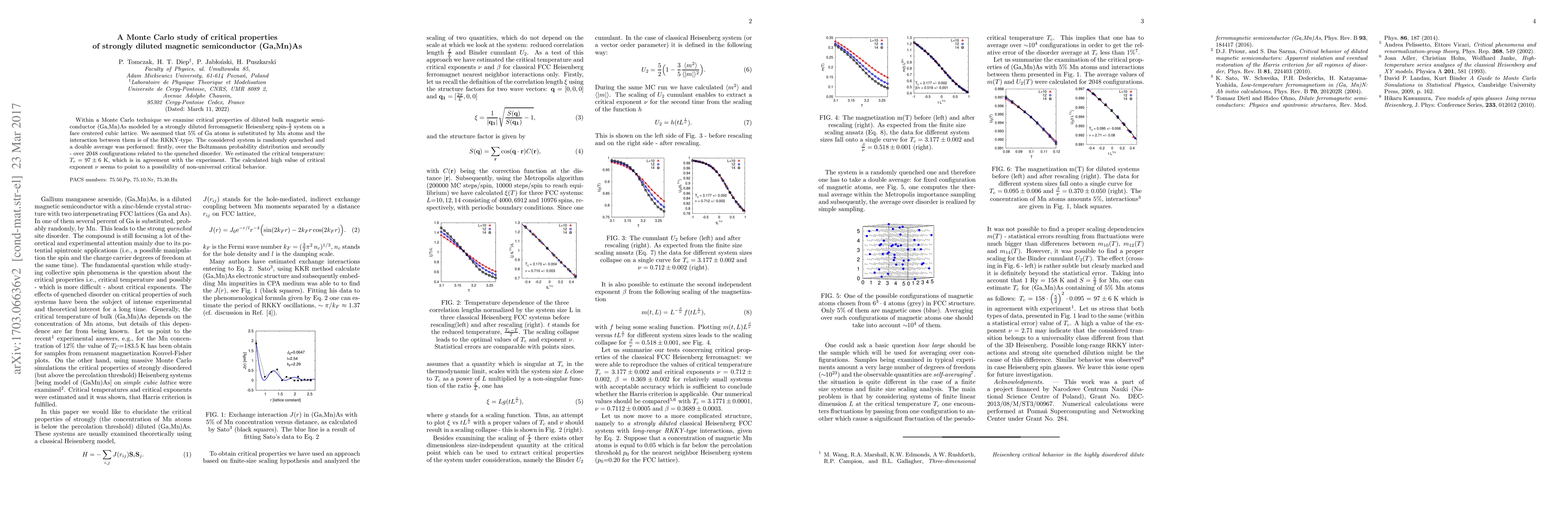 Thumbnail for A Monte Carlo study of critical properties of strongly diluted magnetic
  semiconductor (Ga,Mn)As