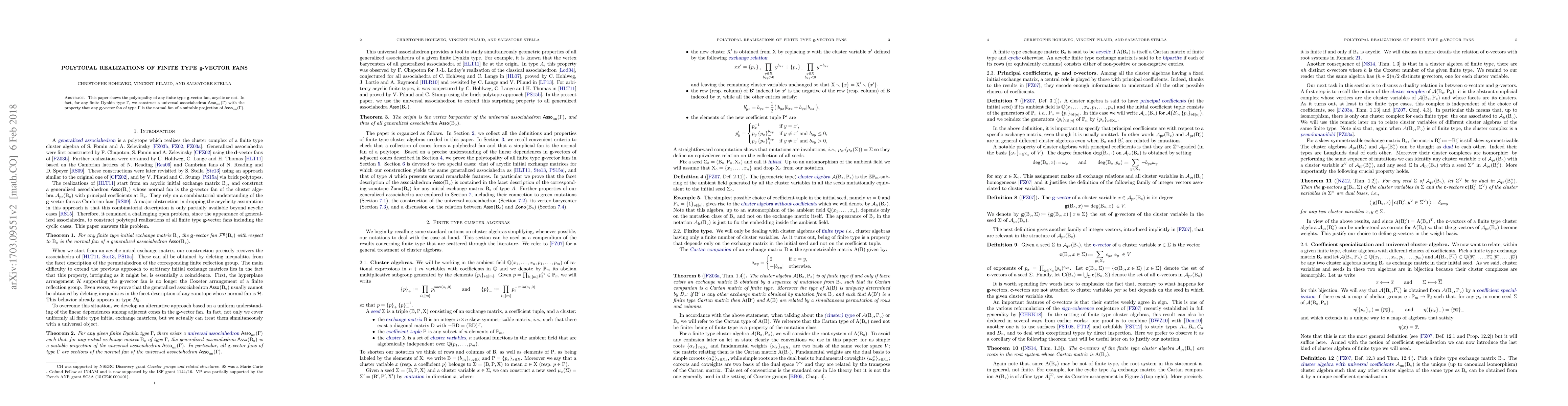 Thumbnail for Polytopal realizations of finite type $\mathbf{g}$-vector fans