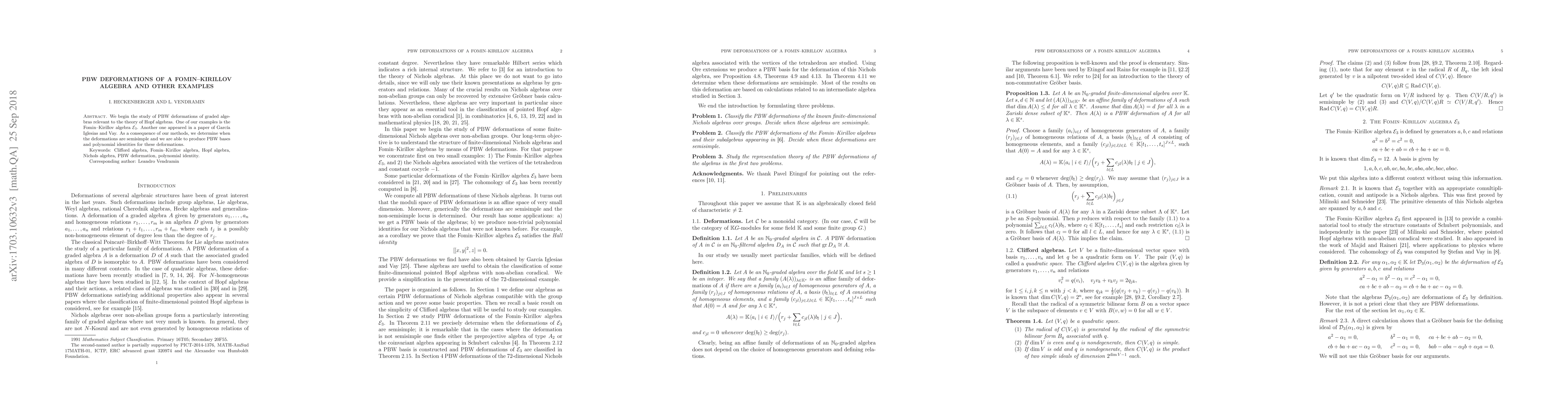 Thumbnail for PBW deformations of a Fomin-Kirillov algebra and other examples