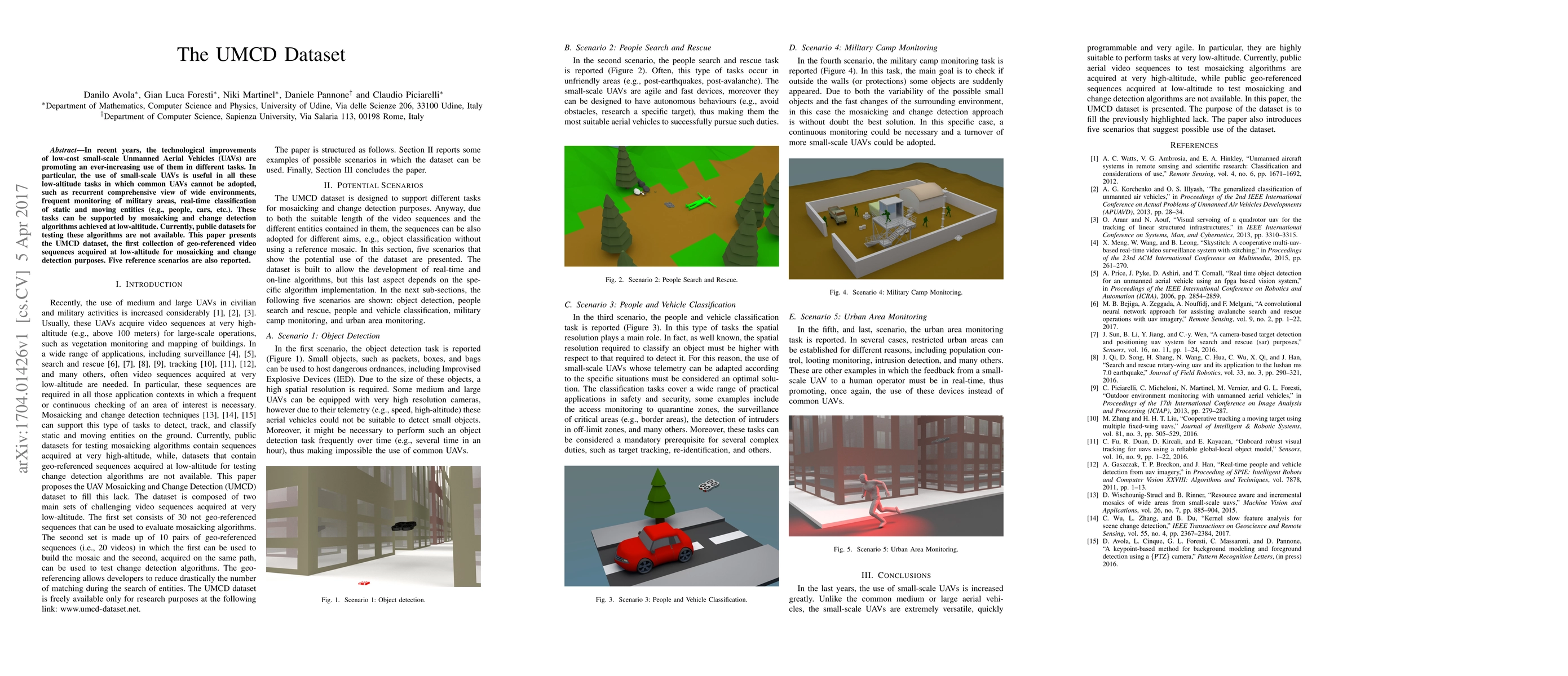 Thumbnail for The UMCD Dataset