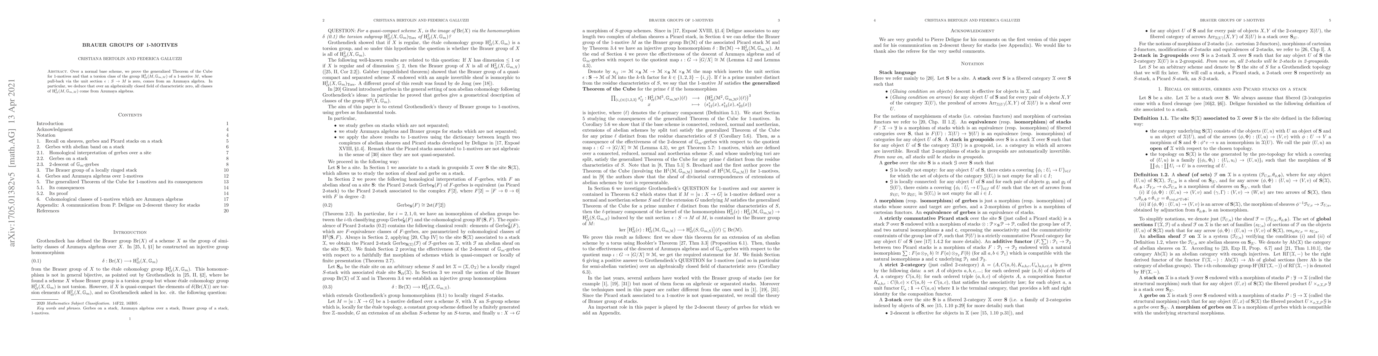 Thumbnail for Brauer groups of 1-motives