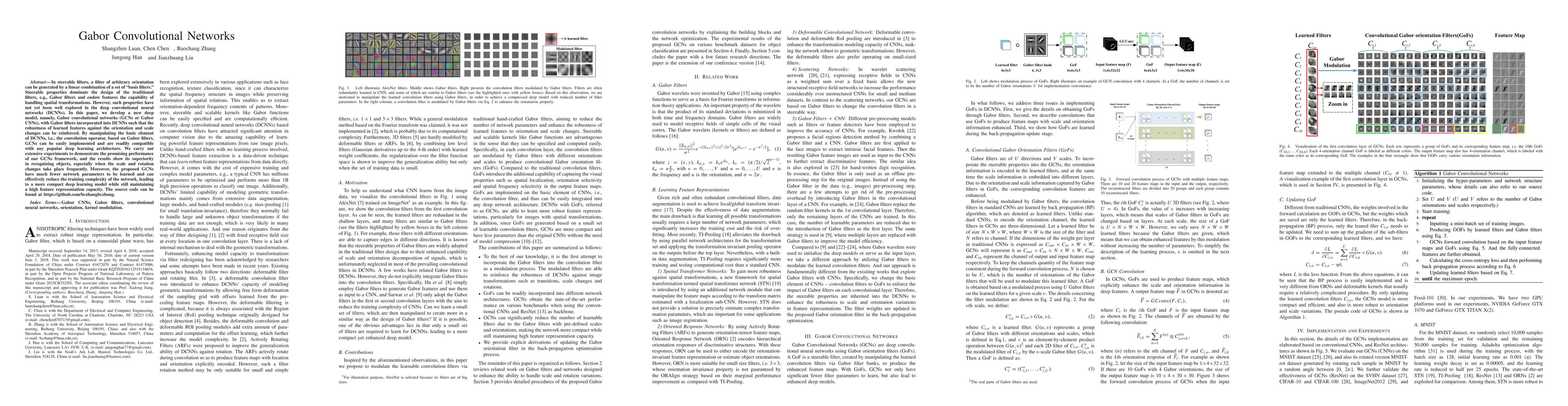 Thumbnail for Gabor Convolutional Networks