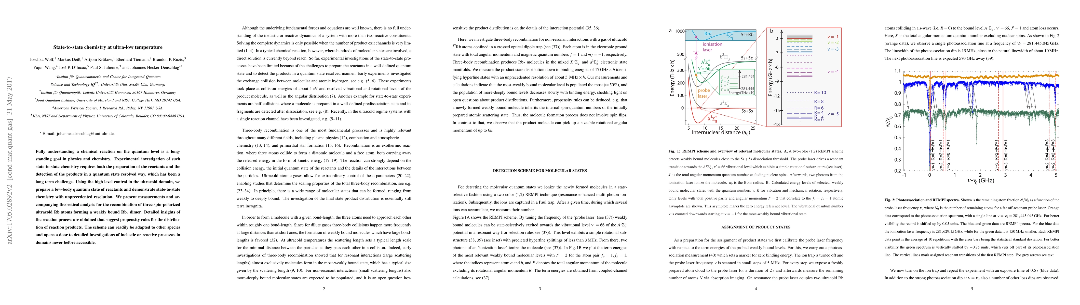 Thumbnail for State-to-state chemistry at ultra-low temperature