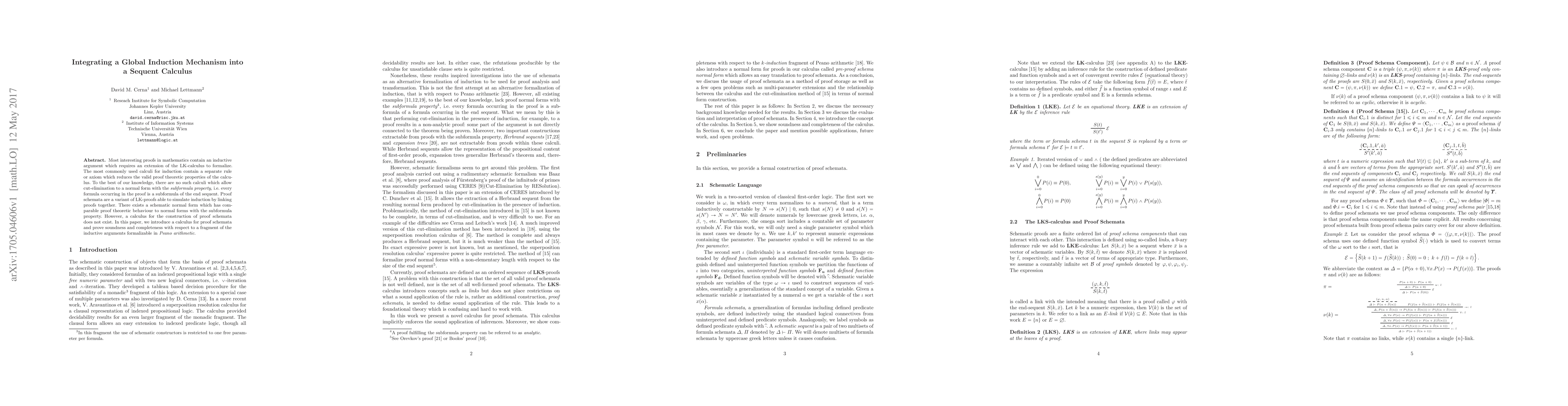 Thumbnail for Integrating a Global Induction Mechanism into a Sequent Calculus