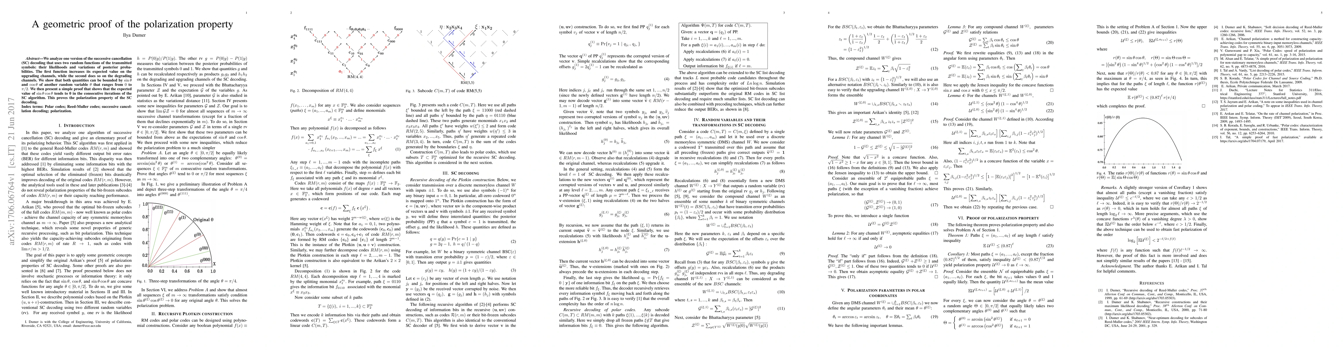Thumbnail for An elementary description of polarization process