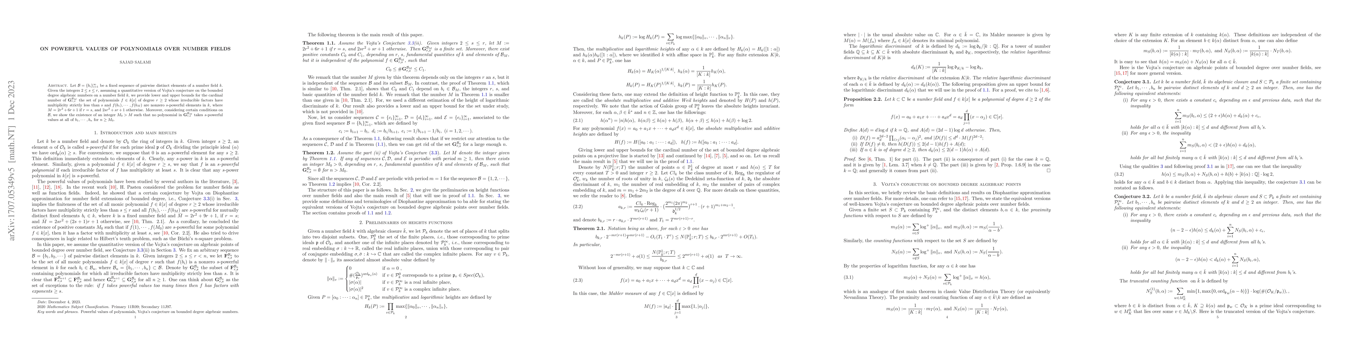 Thumbnail for On the powerful values of polynomials over number fields