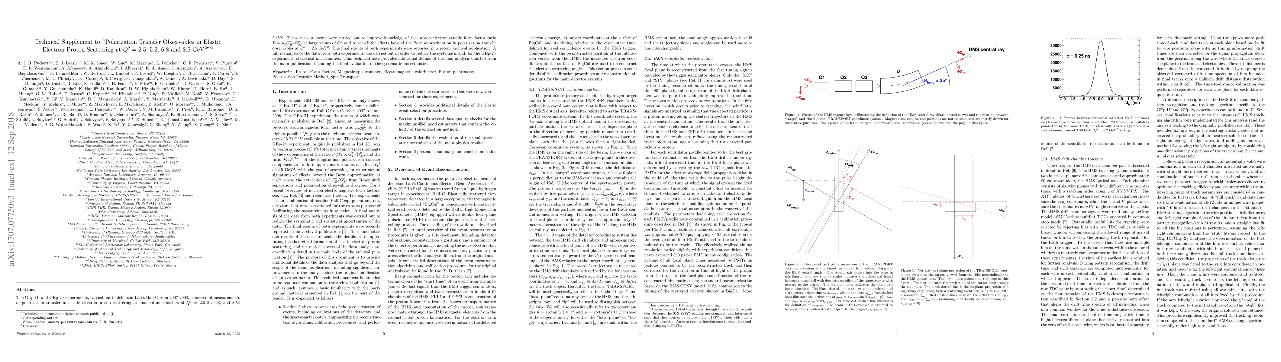 Thumbnail for Technical Supplement to "Polarization Transfer Observables in Elastic
  Electron-Proton Scattering at Q$^2$ = 2.5, 5.2, 6.8, and 8.5 GeV$^2$"