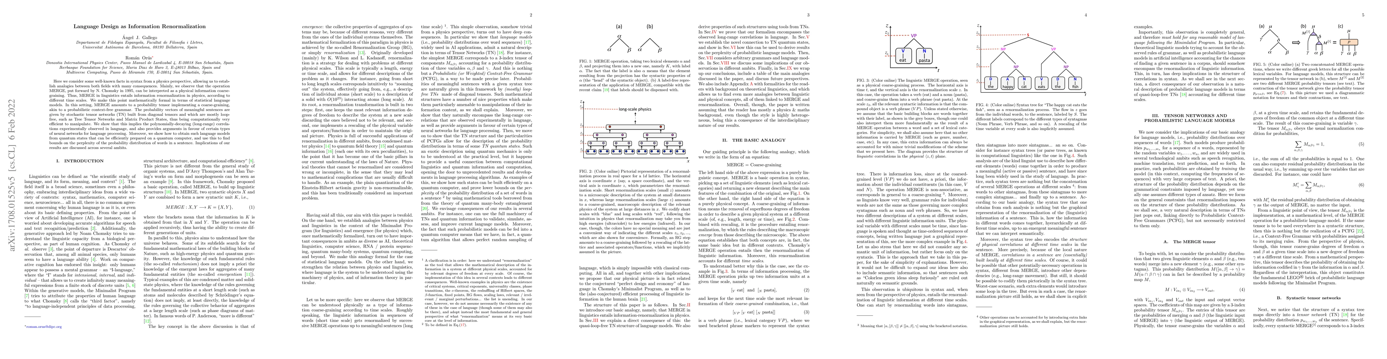 Thumbnail for Language Design as Information Renormalization