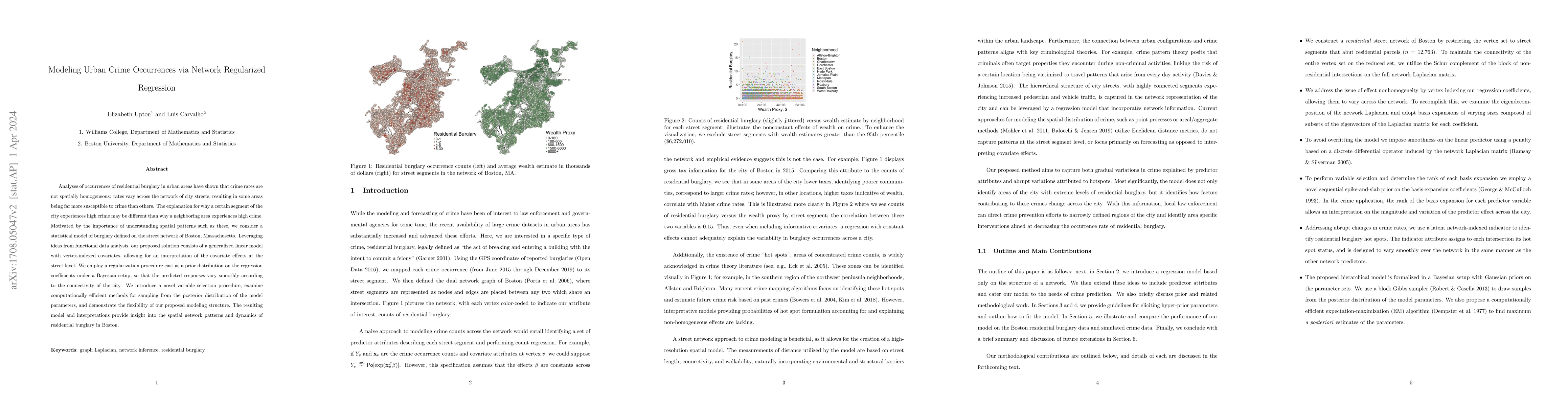Thumbnail for Bayesian Network Regularized Regression for Modeling Urban Crime
  Occurrences