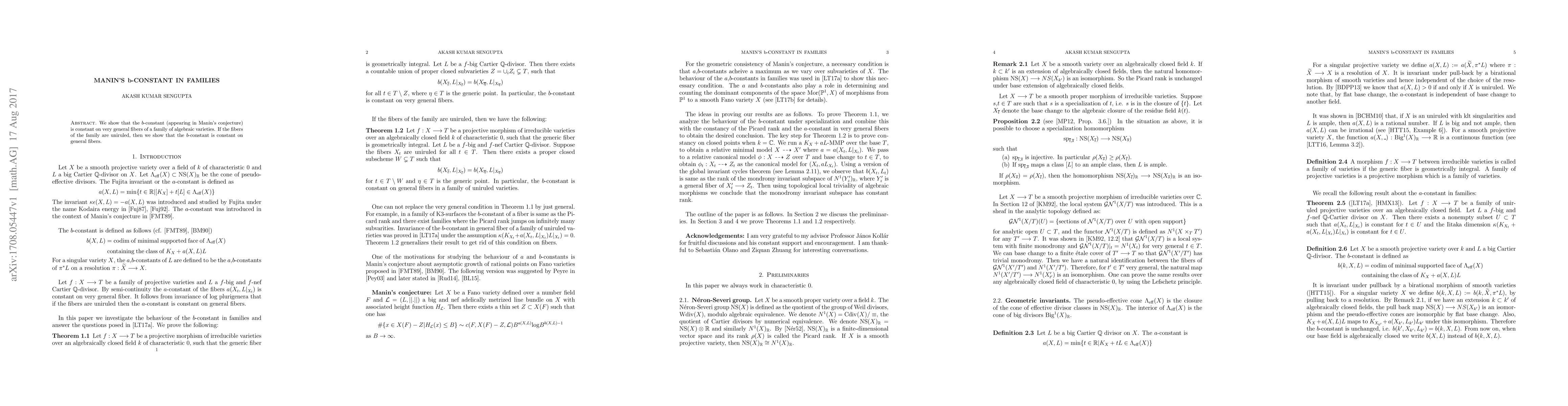 Thumbnail for Manin's b-constant in families