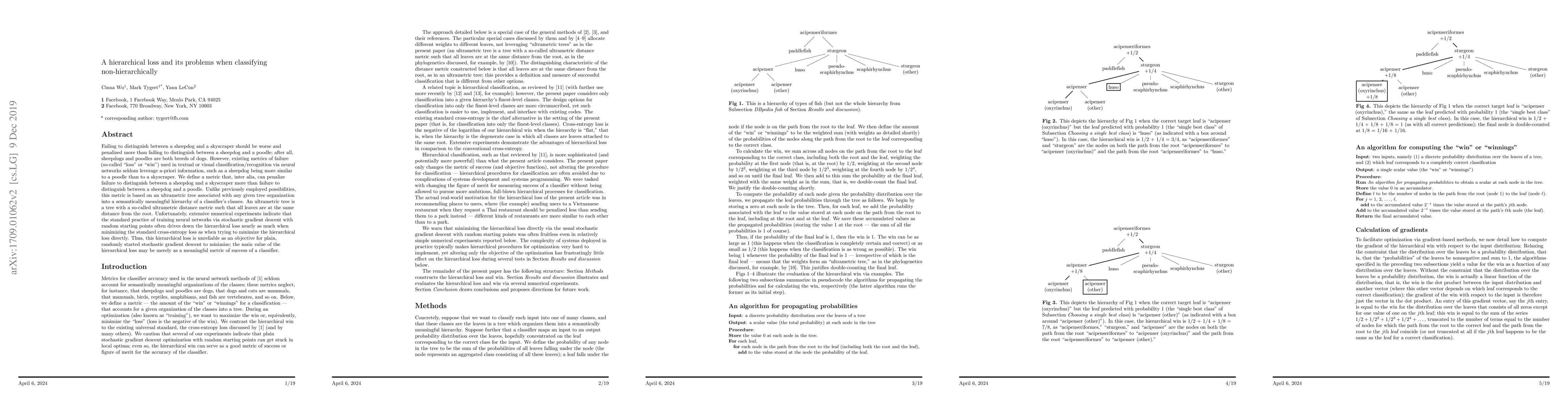 Thumbnail for A hierarchical loss and its problems when classifying non-hierarchically