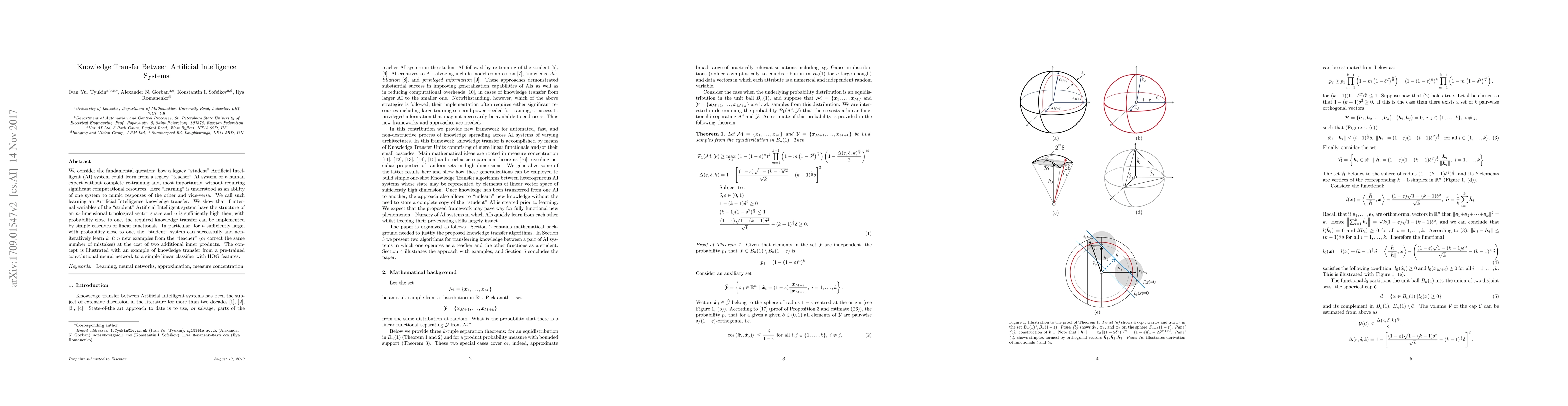 Thumbnail for Knowledge Transfer Between Artificial Intelligence Systems