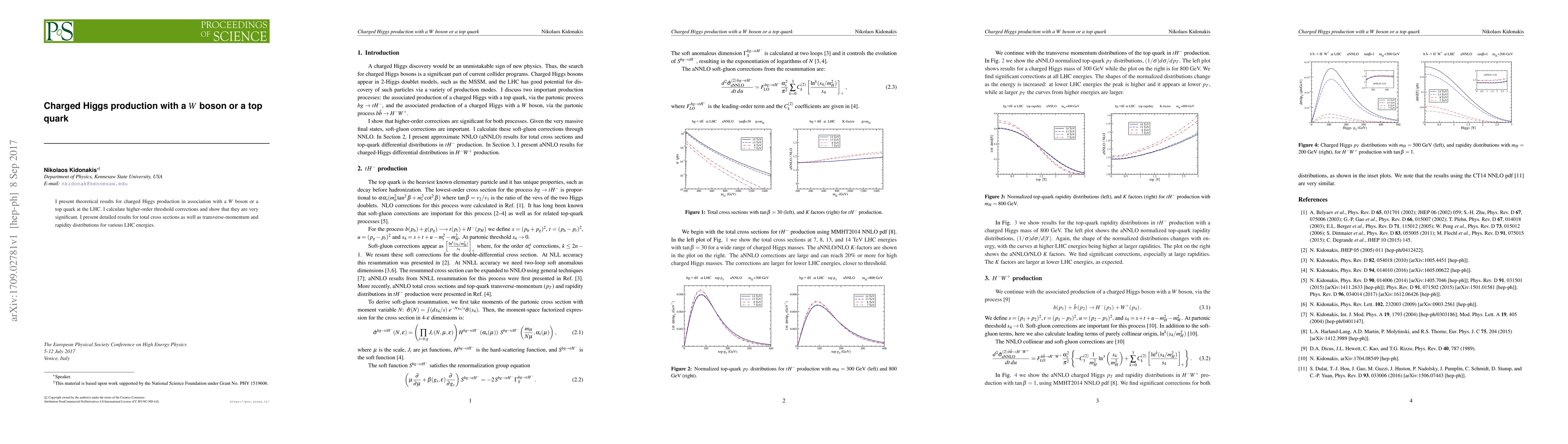 Thumbnail for Charged Higgs production with a $W$ boson or a top quark