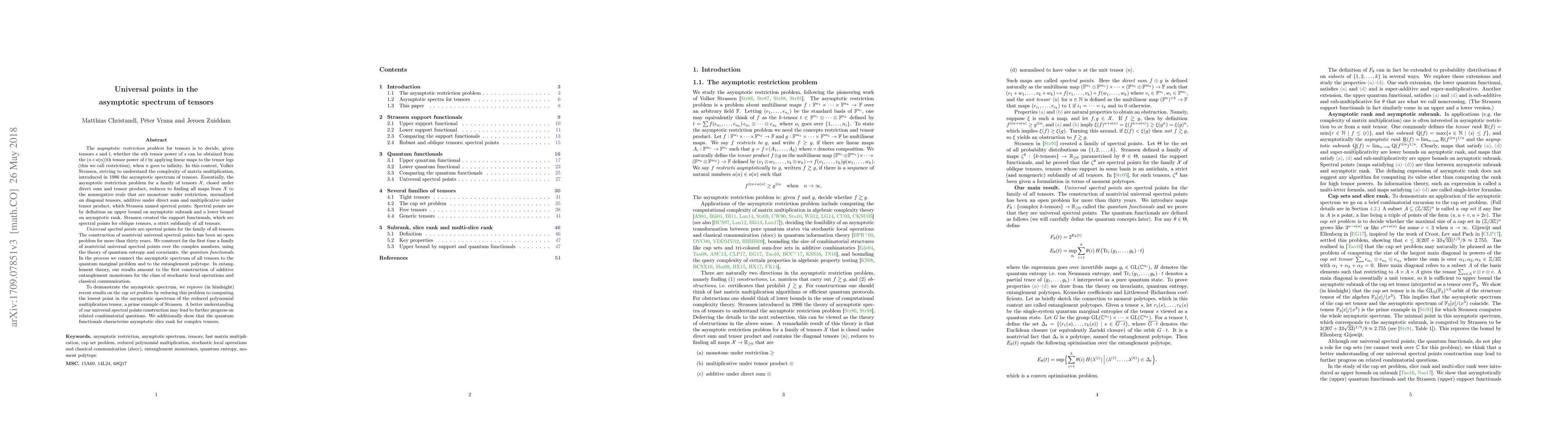 Thumbnail for Universal points in the asymptotic spectrum of tensors