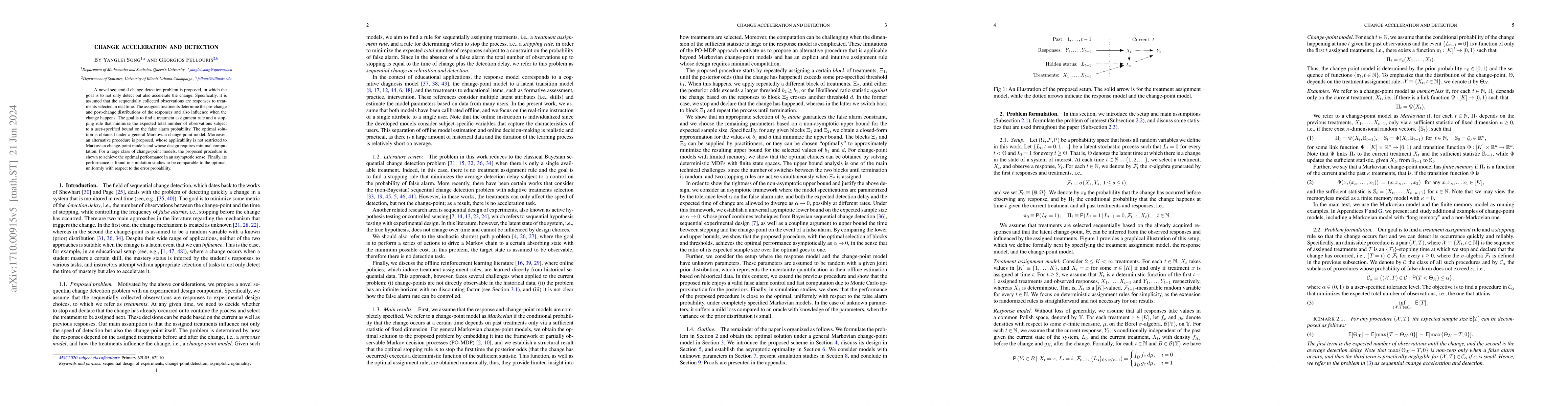 Thumbnail for Change Acceleration and Detection
