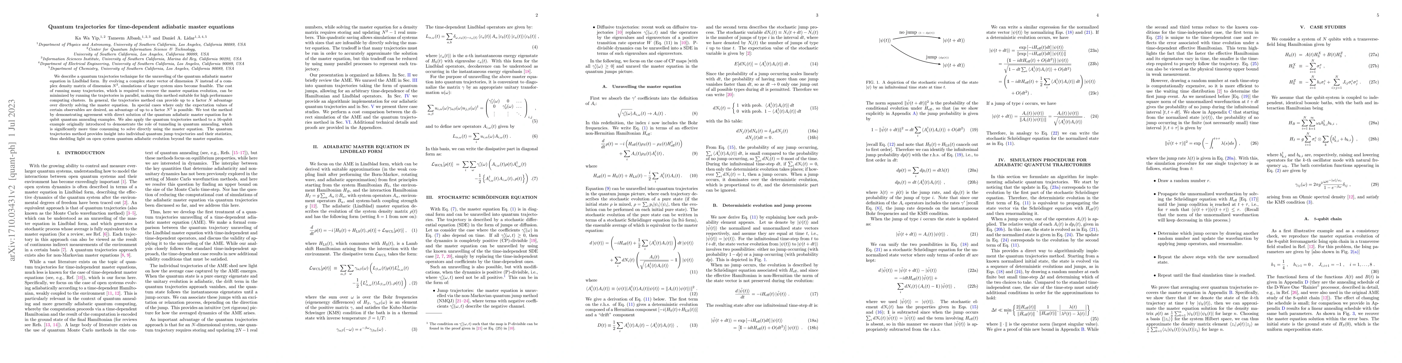 Thumbnail for Quantum trajectories for time-dependent adiabatic master equations