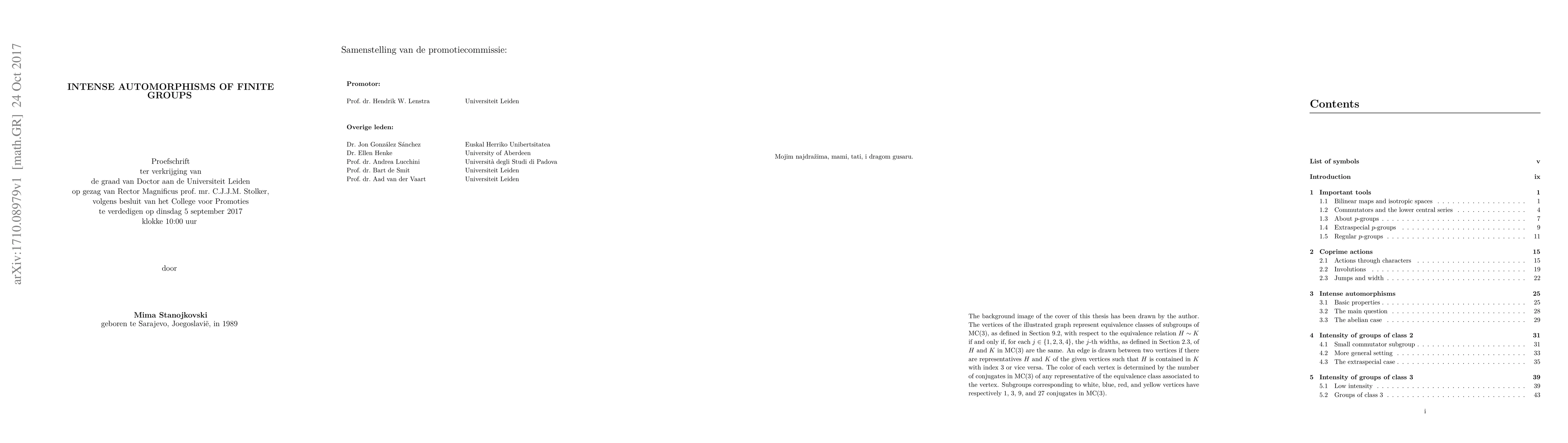 Thumbnail for Intense automorphisms of finite groups