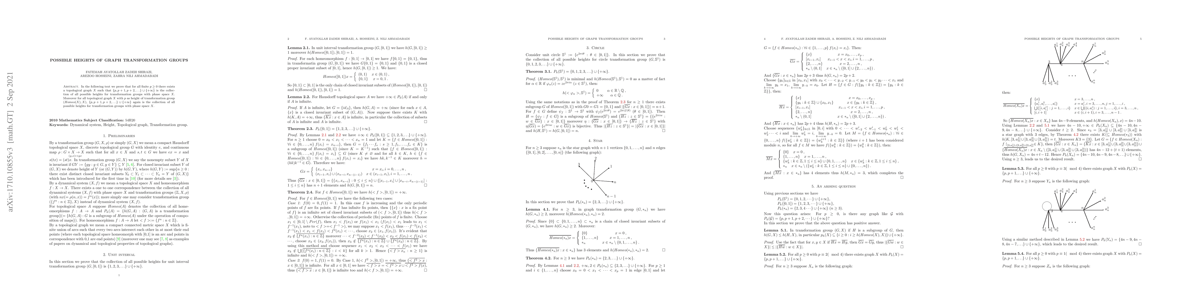 Thumbnail for Possible heights of graph transformation groups