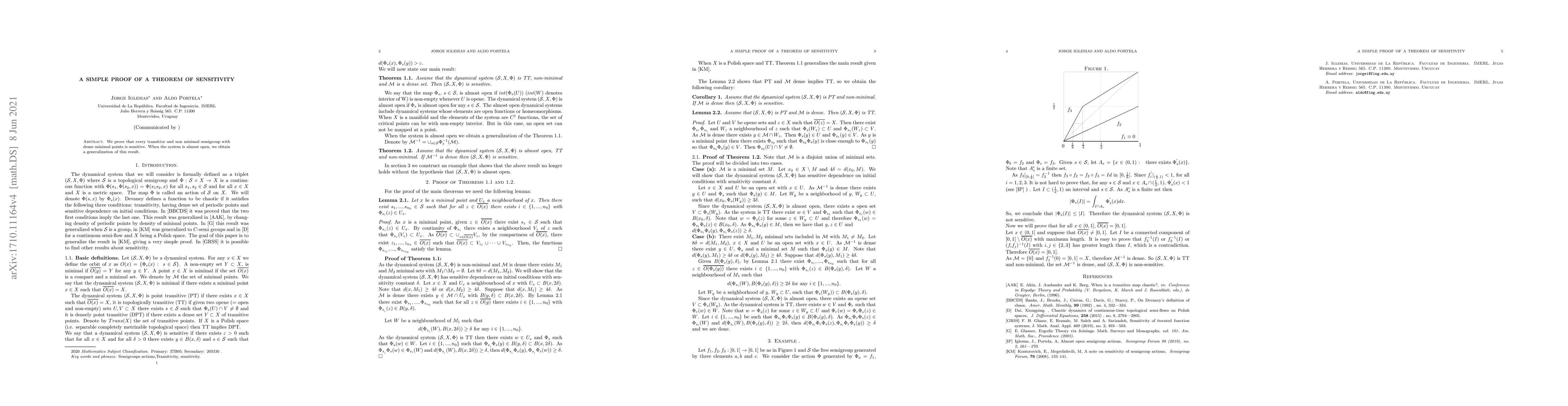 Thumbnail for A simple proof of a theorem of sensitivity
